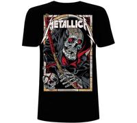 Metallica Death Reaper Black autorizzato Uomo maglietta