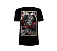 Metallica Death Reaper Black ufficiale Uomo maglietta unisex