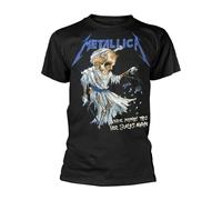 METALLICA - DORIS BLACK T-Shirt, Front & Back Print X-Large