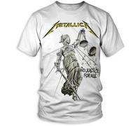 Metallica E Giustizia per Tutti Cover Album Rock Metal Adulto Uomo T Shirt