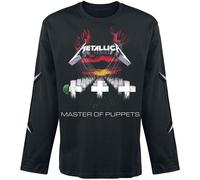 Metallica Fade Uomo Maglia Maniche Lunghe nero Regular L Nero