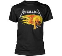 Metallica Flaming Skull Tour 94 autorizzato Uomo maglietta