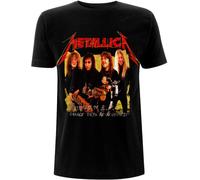 Metallica Maglietta Garage Photo Yellow Unisex Black 2XL