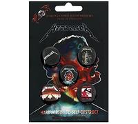 Metallica: Hardwired To Self-Destruct Button (Badge Pack) NUOVO