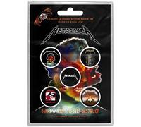 Metallica Hardwired to Self Destruct ufficiale Distintivo Pin