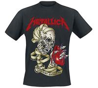 Metallica Maglietta Heart Explosive Unisex Black S