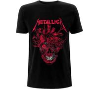 Metallica Maglietta Heart Skull Unisex Black 2XL