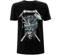 Metallica History White Logo ufficiale Uomo maglietta unisex