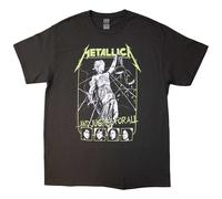 Metallica Justice Faces ufficiale Uomo maglietta unisex