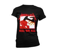 Metallica Kill Em All Maglietta Brani Donna (PH2670)