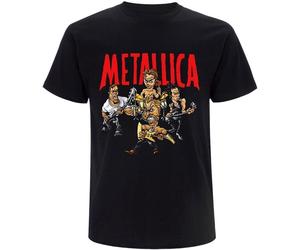 Metallica Load Chavez Cartoon Uni Black 2XL Maglietta