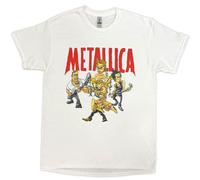Metallica Load Chavez Cartoon White autorizzato Uomo maglietta