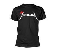 Metallica Maglietta Cappello da Babbo Natale Logo Adulto Unisex (PH1575)