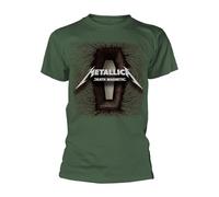 Metallica - Maglietta Death Magnetic - Adulto, verde, L