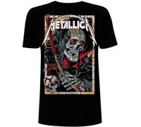 Metallica Death Reaper Black autorizzato Uomo maglietta