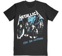 Metallica Maglietta Vintage Ride The Lightning Unisex Black XL