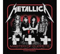 Metallica Master Of Puppets Band Non Specificato Toppa multicolore 100% poliestere