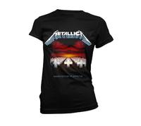 Metallica Master Of Puppets Maglietta Brani Donna (PH2779)