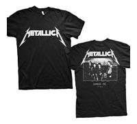Metallica 'Master Of Puppets Photo' (Nero) T-Shirt - NUOVO E UFFICIALE
