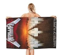 Metallica-Master of Puppets - Telo mare assorbente senza sabbia, ultra leggero in microfibra, asciugamano da campeggio, fitness, tappetino da yoga per adulti