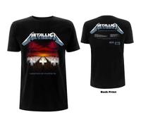 Metallica Master Of Puppets Tracks autorizzato Uomo maglietta