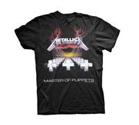 Metallica Master Of Puppets Tracks autorizzato Uomo maglietta