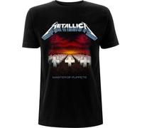 Metallica: Master Of Puppets Tracks (Back Print) (T-Shirt Unisex Tg. L) -