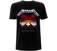 Metallica: Master Of Puppets Tracks (Back Print) (T-Shirt Unisex Tg. L) -