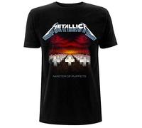 Metallica: Master Of Puppets Tracks (Back Print) (T-Shirt Unisex Tg. L) -