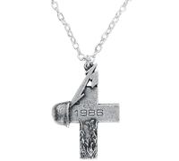 Metallica Master of Puppets Unisex Collana Colore Argento Peltro