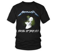 Metallica Metal Up Your Ass Black ufficiale Uomo maglietta unisex