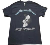 Metallica Maglietta Metal Up Your Ass Unisex Black XL