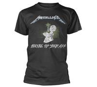 Metallica 'Metal Up Your Ass' (Nero) T-Shirt - NUOVO E UFFICIALE