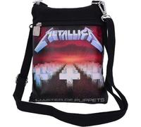 Nemesis Now Borsa a Tracolla Metallica Master of Puppets con Licenza Ufficiale, Nero, 23cm