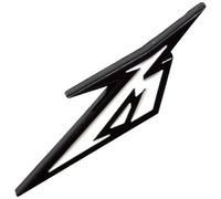 Metallica Nero And Bianca Band Logo Pin Badge Size One Size