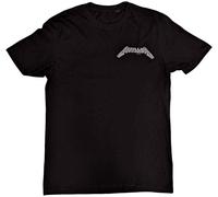 Metallica Nothing Else Matters Uomo T-Shirt Nero XL 100% Cotone Regular