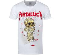 Metallica One And Justice for all Lars Ulrich Ufficiale Uomo Maglietta Unisex (X-Large)