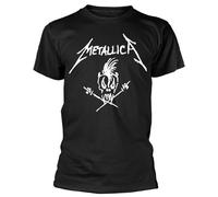 Metallica 'Original Scary Guy' (Nero) T-Shirt - NUOVO E UFFICIALE