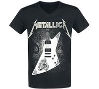 Metallica Papa Het Guitar Uomo T-Shirt Nero Regular