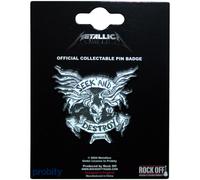 Metallica Pin Badge S estroy Officially Licensed