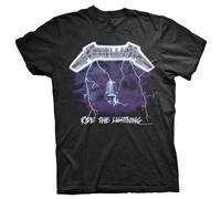Metallica Ride the Lightning Rock Heavy Metal ufficiale Uomo maglietta unisex