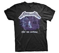 Metallica Ride The Lightning Rock Heavy Metal Ufficiale Uomo Maglietta Unisex (XX-Large)