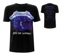 Metallica Maglietta Ride The Lightning Tracks Black XL