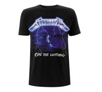 Metallica Ride The Lightning Tracks_Men_bl_TS: S T-Shirt Uomo S Nero