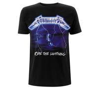 Metallica 'Ride The Lightning Tracks' T-Shirt - Nuovo