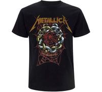 METALLICA - RUIN / STRUGGLE BLACK T-Shirt, Front & Back Print X-Large