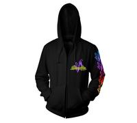 Metallica S&M2 Felpa con Cappuccio e Zip Intera Anniversario Adulto (PH2750)