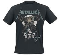 Metallica S&M2 - Skull Uomo T-Shirt Nero M 100% Cotone Regular