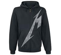 Metallica Shrouded Uomo Felpa Jogging Nero 80% Cotone, 20% Poliestere Regular