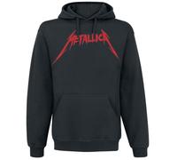 Metallica Skull Screaming Red 72 Seasons Uomo Felpa con Cappuccio Nero S